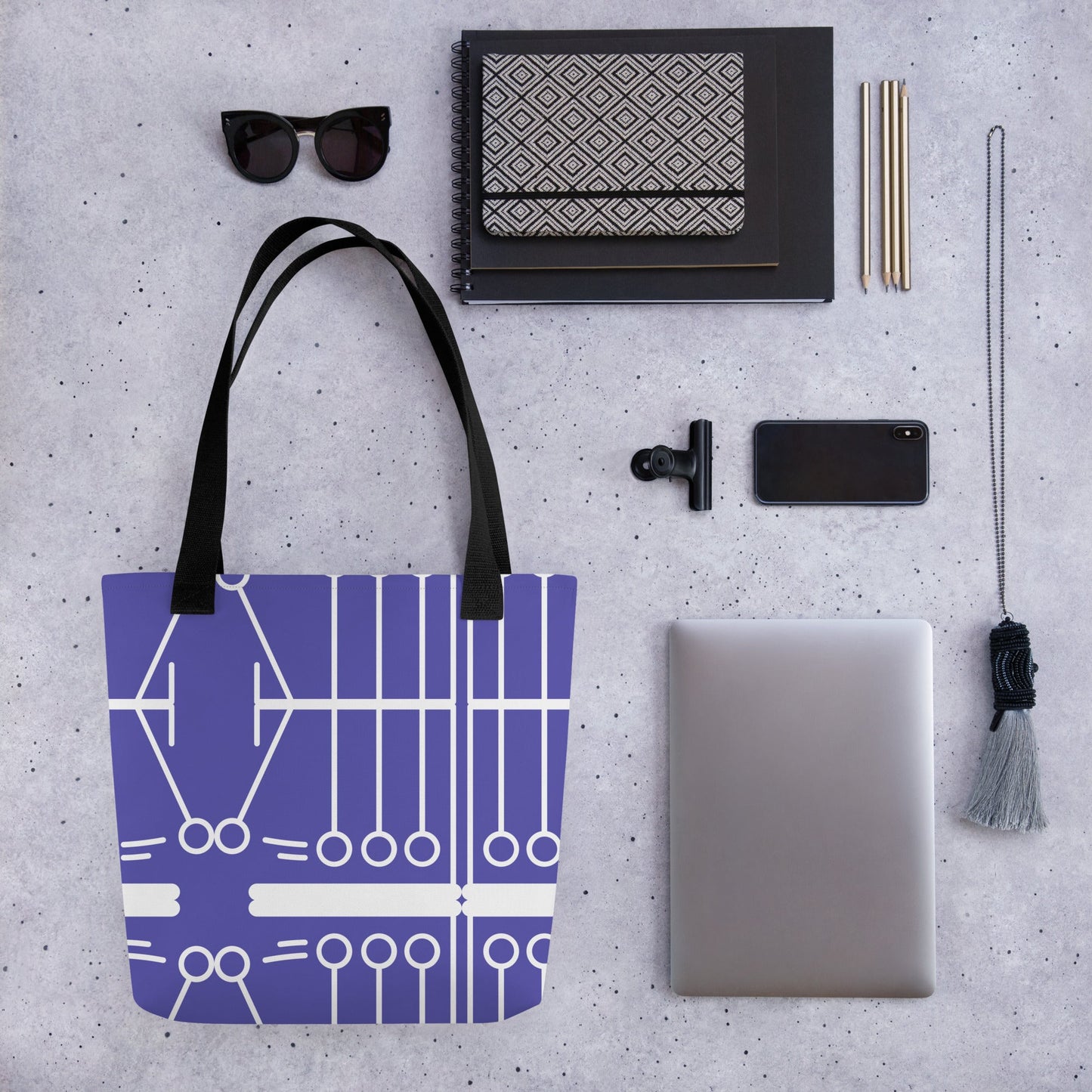 Purple Science Tote bag - JOYTOWNE LLC