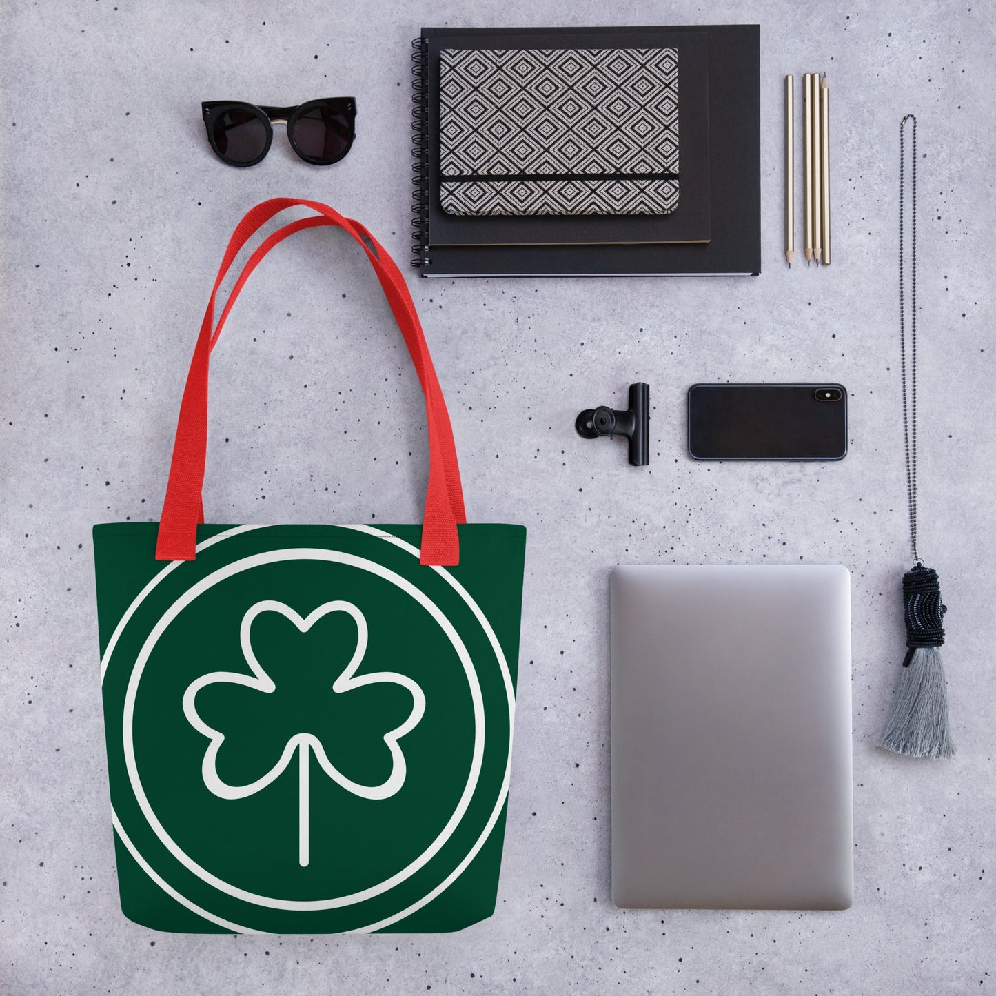 Shamrock Green Tote bag - JOYTOWNE LLC