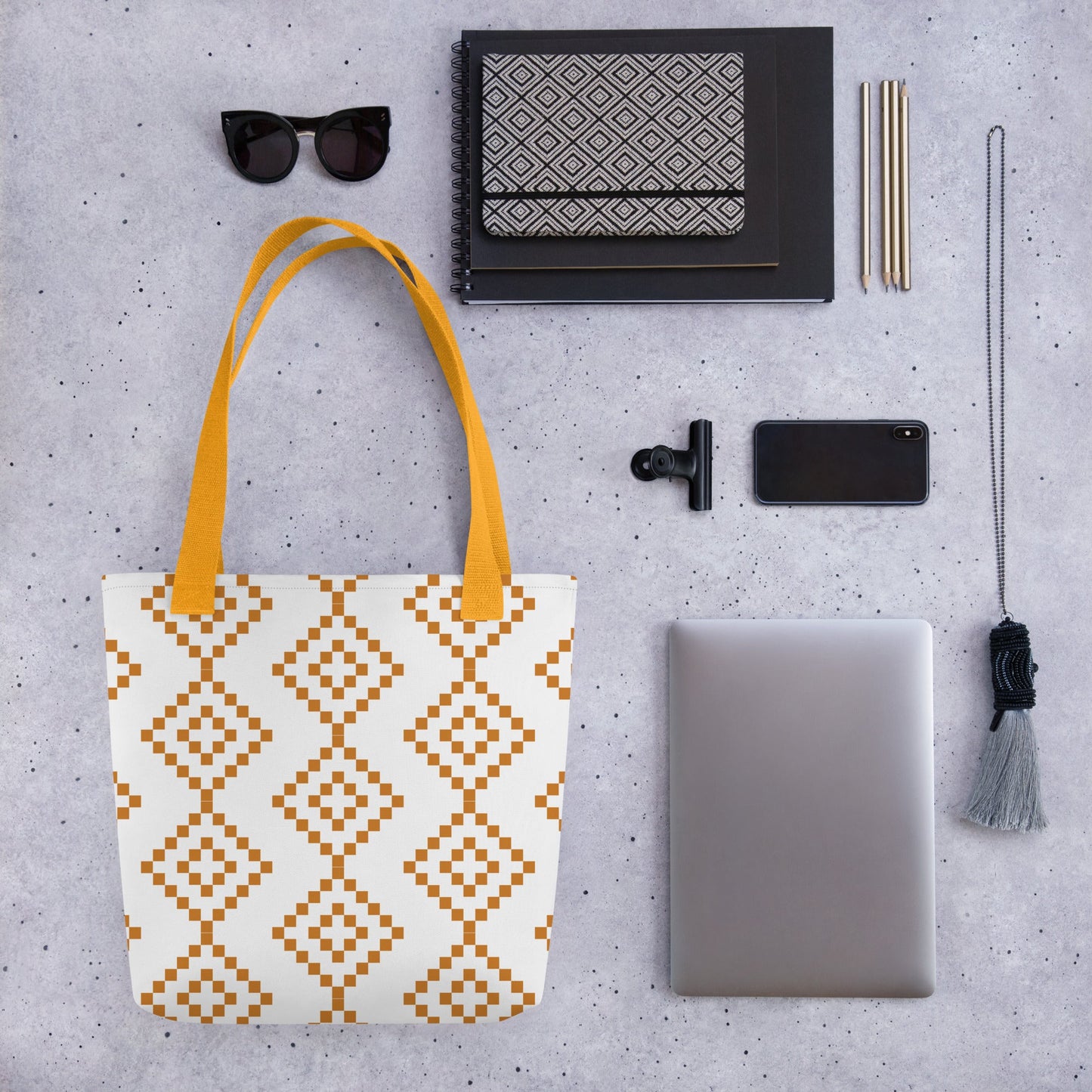 Sprinkles of Gold Vanilla Tote bag - JOYTOWNE LLC