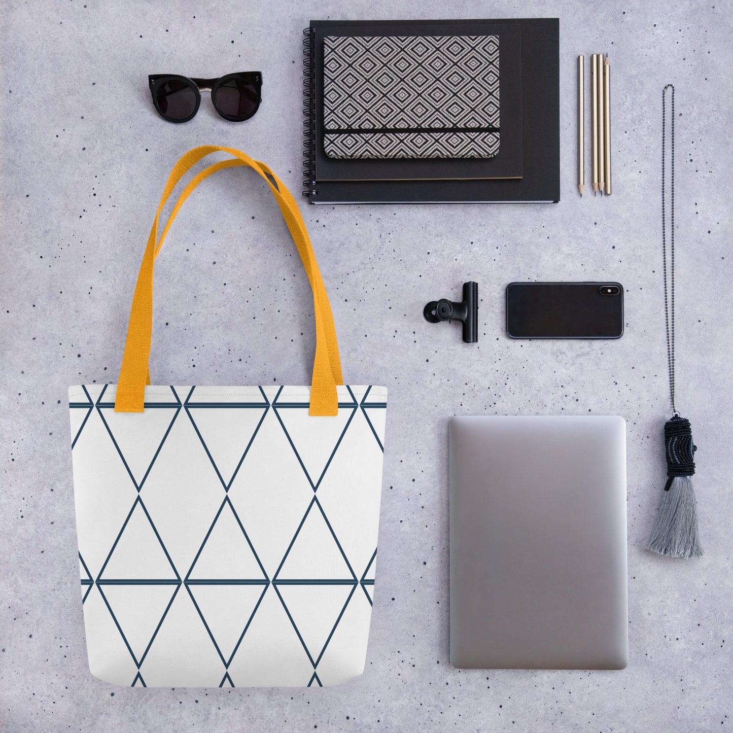 White Diamond Tote bag - JOYTOWNE LLC